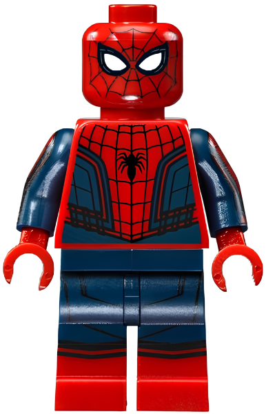 Минифигурка Lego Super Heroes Spider-Man - Black Web Pattern, Red Torso Large Vest, Red Boots sh0299 U